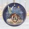 Jesus and Mary Nativity Night Art Illustration Christmas Ornament